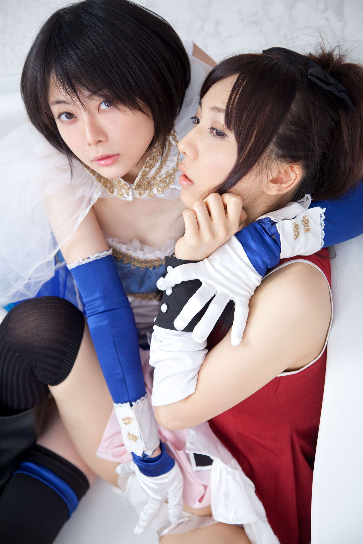 (C80) (コスプレ)   Sayaka and Kyoko  CosPlay制服诱惑套图